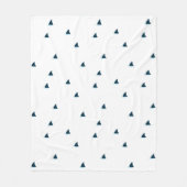 Hai-Aufmerksamkeit! Vlies-Decke Fleecedecke (Vorderseite)