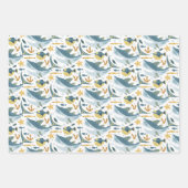 Hai Baby Boy Wrapping Paper Sheets Set 3 Geschenkpapier Set (Vorderseite 2)