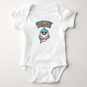 Hai-Baby in der Ausbildung Baby Strampler