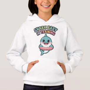 Hai-Baby in der Ausbildung   Kinder Hoodie