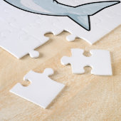 Hai beim Sport mit Basketball Puzzle (Seite)