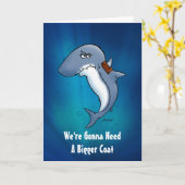 Hai benötigt eine größere Geburtskarte Karte (Gelbe Blume)