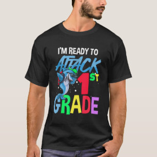 Hai bereit, den 1ten Grad Hai nach Scho zurückzubr T-Shirt