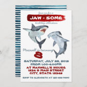 Hai Birthday Einladung (Vorne/Hinten)