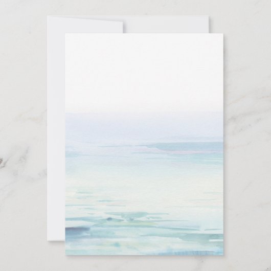 Hai Birthday Einladung Pool Party Kindergeburtstag (Rückseite)