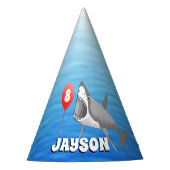 Hai Birthday Partyhütchen (Vorderseite)