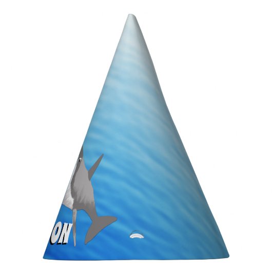 Hai Birthday Partyhütchen (Rechts)