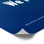 Hai braucht ein größeres Cartoon-Poster Poster (Ecke)