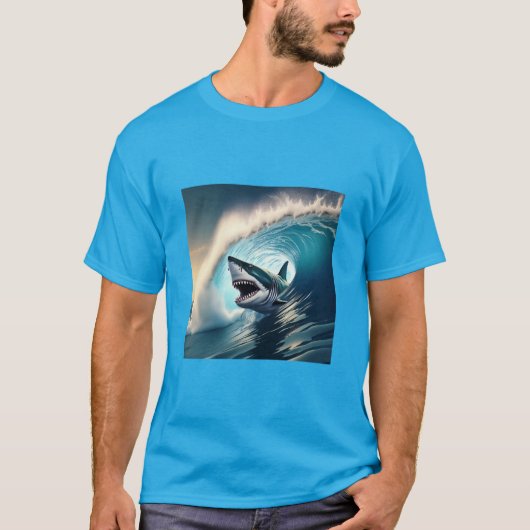 Hai-Bump and Bite-Men-T - Shirt (Vorderseite)