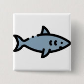 Hai Button (Vorderseite)