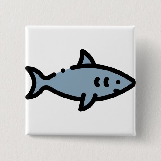 Hai Button (Vorderseite)
