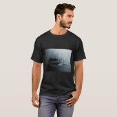 Hai durch das frostige Glas T-Shirt (Vorne ganz)