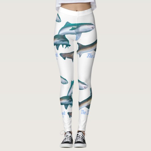 Hai-Durcheinander Leggings (Vorderseite)