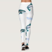 Hai-Durcheinander Leggings (Rückseite)
