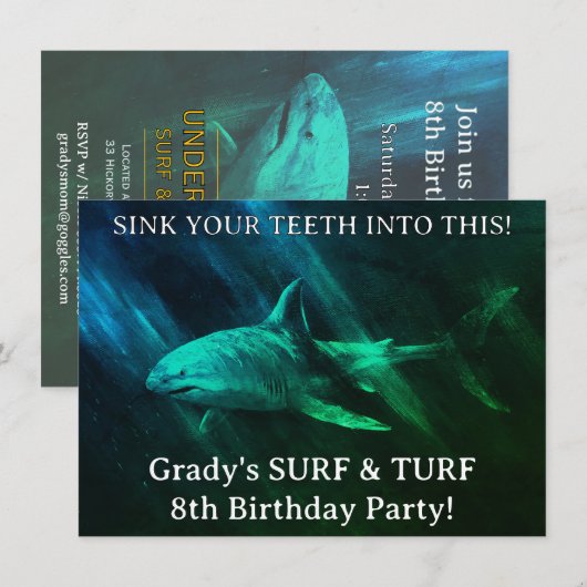 Hai! Einladung (Vorne/Hinten)