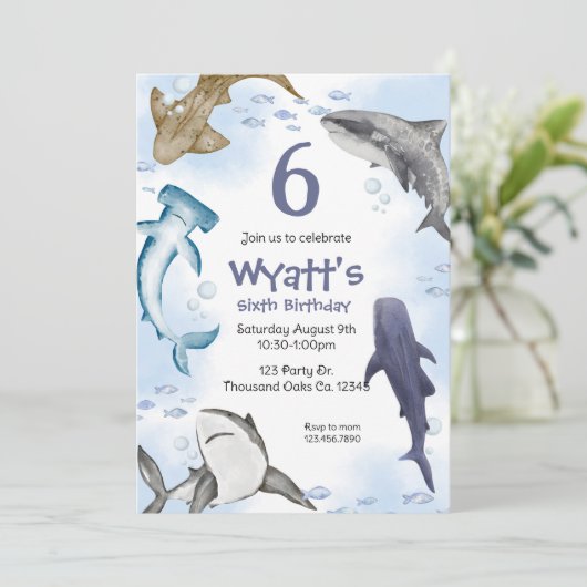 Hai, Einladung (Stehend Vorderseite)