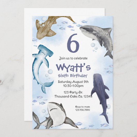 Hai, Einladung (Vorne/Hinten)