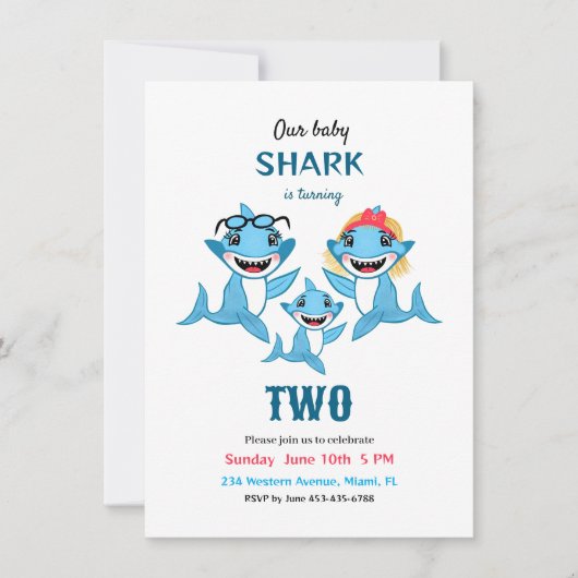 Hai-Familie Einladung (Vorderseite)