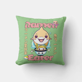 Hai Fisch Ramen Eater - asiatische Lebensmittel Li Kissen