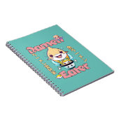 Hai Fisch Ramen Eater - asiatische Lebensmittel Li Notizblock (Rechte Seite)