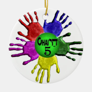 hai Five.png Keramikornament