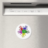 hai Five.png Magnet (In Situ (Geschirrspüler))