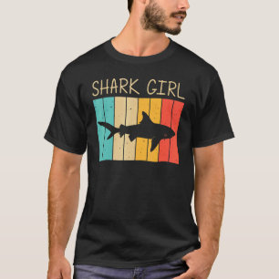 Hai für Mädchen Kid Hammerhai Tiger Haie T-Shirt