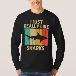 Hai Für Männer Frauen Hammerhai Tigerhaie  1 T-Shirt