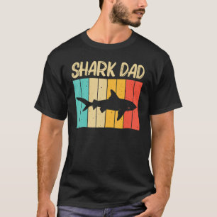 Hai Für Papa Vater Hammerhai Tigerhaie T-Shirt