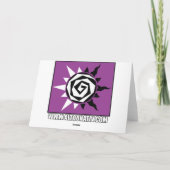 Hai-Geburtskarte Karte (Rückseite)