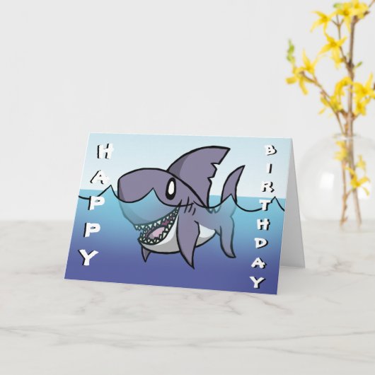 Hai-Geburtskarte Karte (Gelbe Blume)