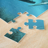 Hai gegen Krokodil Puzzle (Seite)