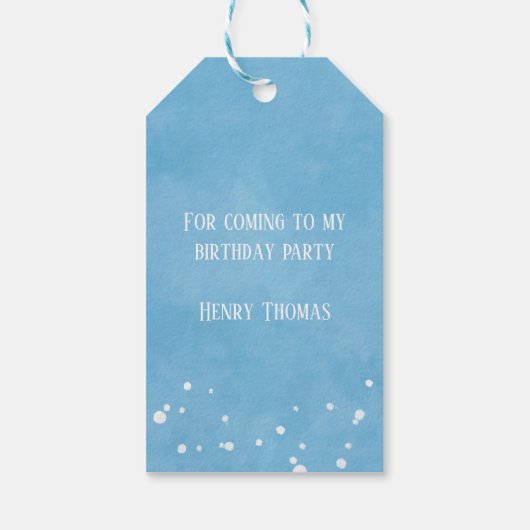 Hai Geschenkanhänger (Rückseite)