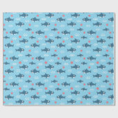 Hai Geschenkpapier (Flach)