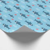 Hai Geschenkpapier (Ecke)