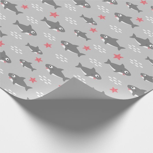 Hai Geschenkpapier (Ecke)