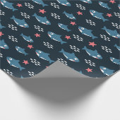 Hai Geschenkpapier (Ecke)