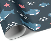 Hai Geschenkpapier (Rolleneckpunkt)