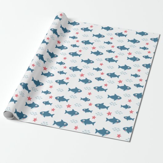 Hai Geschenkpapier (Ungerollt)