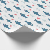 Hai Geschenkpapier (Ecke)