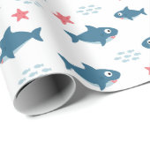 Hai Geschenkpapier (Rolleneckpunkt)