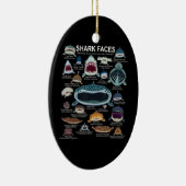 Hai-Gesichter, die Gewollt werden, um zu begegnen Keramik Ornament (Rechts)