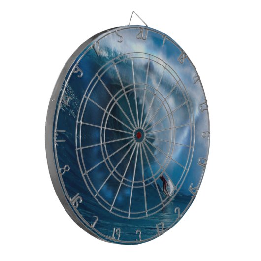 Hai-Gesichtsberhimmel Dartscheibe (Vorderseite Links)