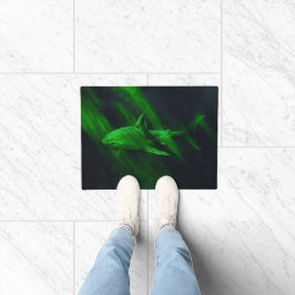 Hai Grün 18 x 24 Fußmatte