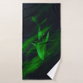Hai-Grün 30 X 60 Badetuch Badehandtuch (Badehandtuch)