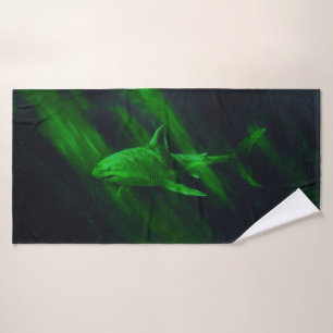 Hai-Grün 30 X 60 Badetuch Badehandtuch
