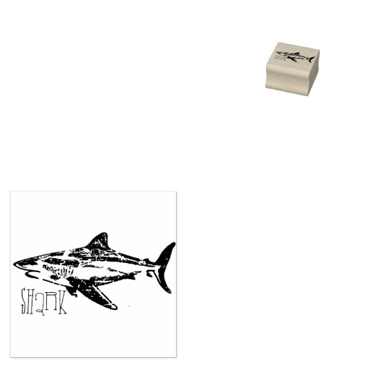 Hai Gummistempel (Stempel)