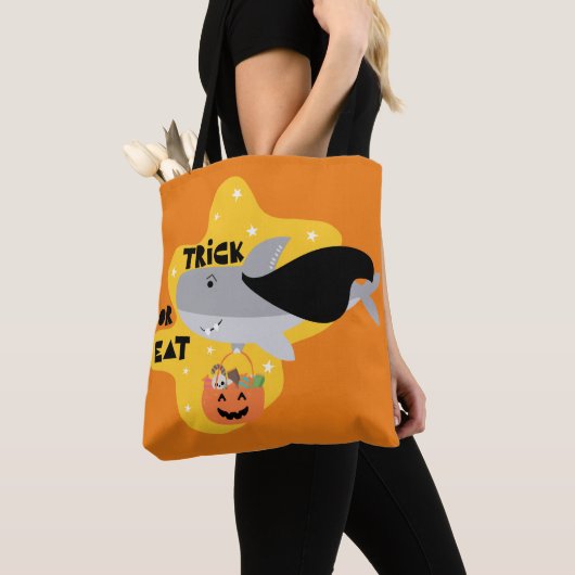 Hai Halloween-Leckerei Tasche (Von Nahem)