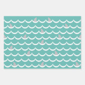 Hai Happy Geburtsname Geschenkpapier Set (Vorderseite 3)