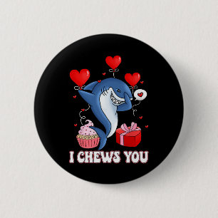 Hai ich kaue dich Valentinstag Lustiger V-Day-Coup Button